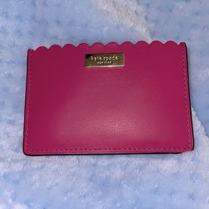 Kate spade scallop card holder! LIKE NEW!!!!